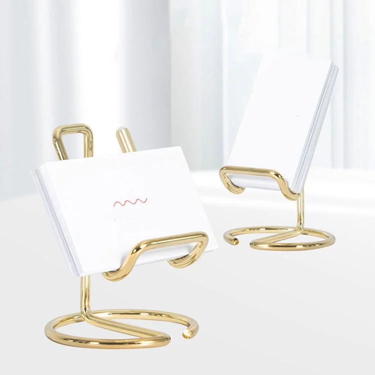 Stolní kovový stojan na telefon