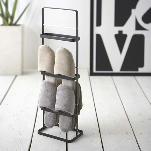 Free Standing Metal Shoe Storage Rack